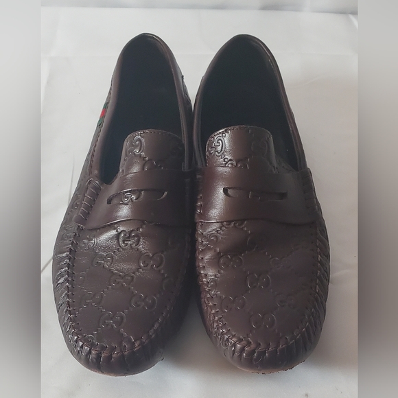 Gucci Other - Authentic Gucci Brown Guccissima Leather Loafers